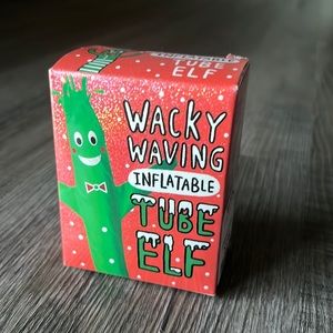 Wacky, waving, inflatable tube elf